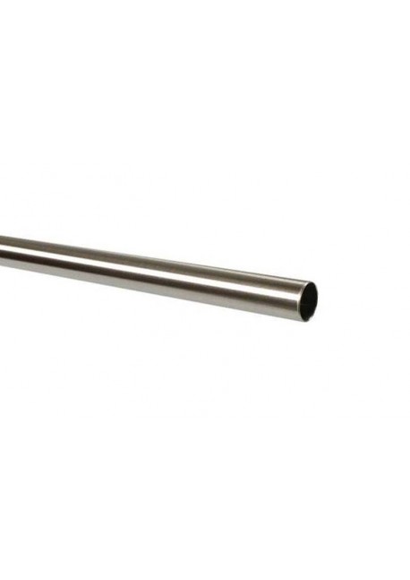 Gardinenstange - Metallrohr vernickelt 16mm Ø