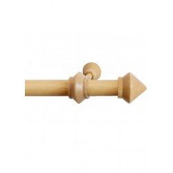 Gardinenstange Vorhanggarnitur Holz 28 direkt ohne 120 cm Länge Farbe vom Hersteller kaufen online Gardinen-Ringe Gardinenringe geölt \